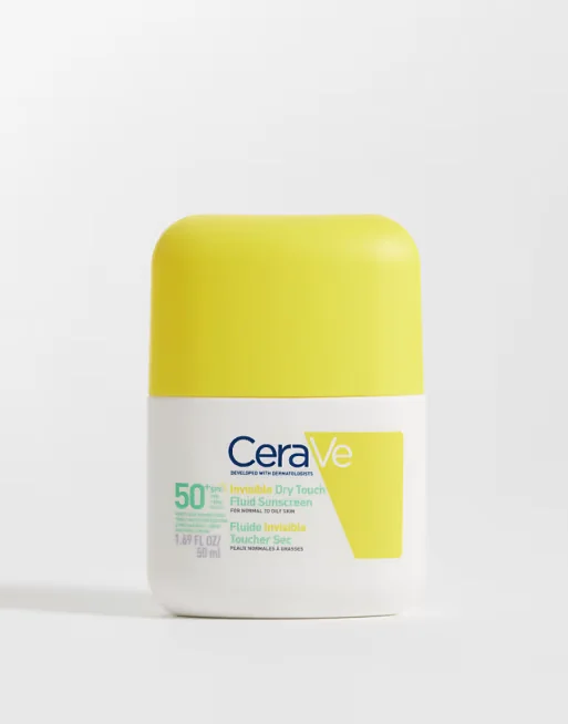 CeraVe Invisible Hydrating Fluid Sunscreen SPF50